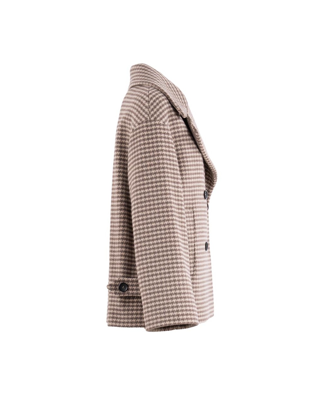 shop CINZIA ROCCA  Giaccone: Cinzia Rocca cappotto corto doppiopetto con maxi rever in pura lana.
Doppio petto.
Maniche lunghe.
Chiusura con bottoni.
Composizione: 100% Lana.
Fabbricato in Italia.. B254001 65G2-2 number 1102743